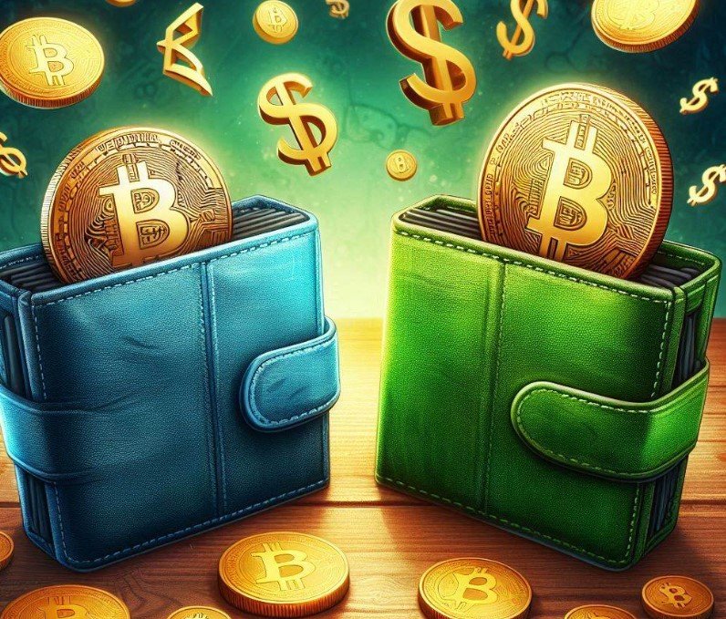 Blue Wallet Vs Green Wallet